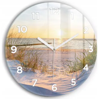 Hodiny Nástěnné hodiny Wallfluente zelené 30 cm