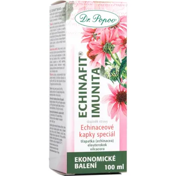 Přírodní produkt Dr. Popov Echinafit imunita bylinné kapky 100 ml 
