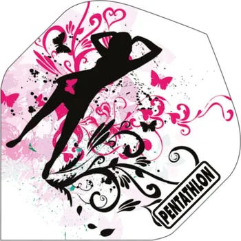 Příslušenství pro šipky Pentathlon Letky Classic - Butterfly Ladies F2380