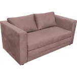 Rozkládací pohovka, růžová, BEJA