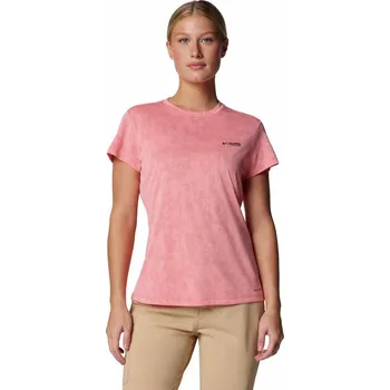 Columbia Bluebird Canyon™ Short Sleeve Crew W 2072523685 - alpenglow/popflorid jacqua XS