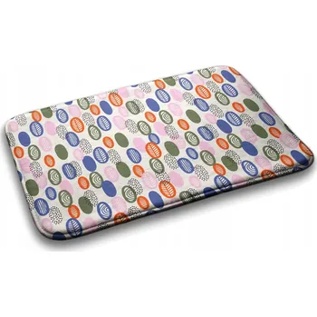 Koupelnová předložka Protiskluzová koupelnová předložka - Abstraktní vzor