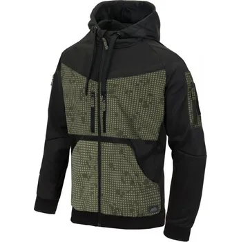 Pánská mikina Helikon-Tex Mikina ROGUE ČERNÁ/DESERT NIGHT CAMO S DESERT NIGHT CAMO