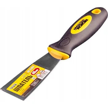 Špachtle nerezová FLEX 40 mm s dvousložkovou rukojetí TPR