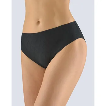 Kalhotky Gina Výhodné balení 5 kusů - Kalhotky klasické 10225P Barva/Velikost: černá / M/L