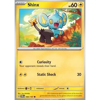 Karetní hra Pokémon TWM 066/167 Shinx - Twilight Masquerade Stav: Near Mint, Verze: REVERSE HOLO
