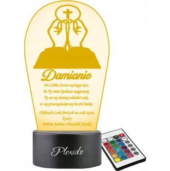 Lampička Noční lampa Plexido vícebarevná