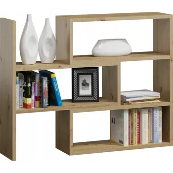 Knihovna Regál Matkam 80 x 28 x 110 cm dub artisan