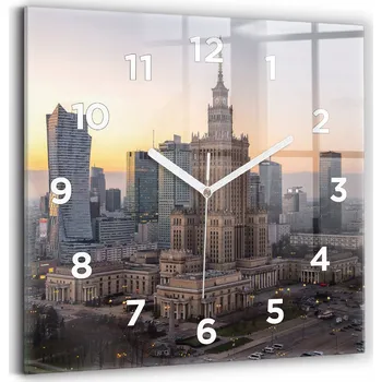 Hodiny Nástěnné hodiny Wallfluent černé 30 cm