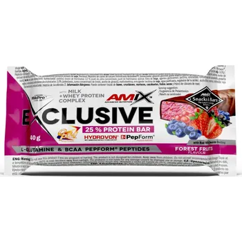 Sportovní výživa Amix Exclusive Protein Bar 40 g punch