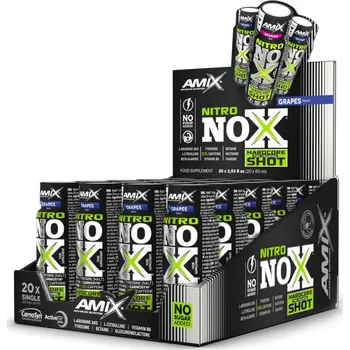 Sportovní výživa Amix NitroNox Shot 20 x 60 ml Hrozno