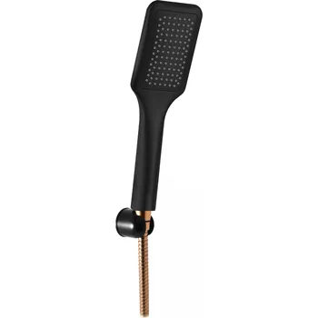 Sprchový set Sprchový komplet, Černá matná/Zlatá SK0146-1CMATZ, RAV Slezák