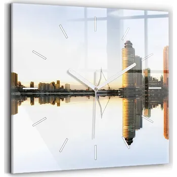 Hodiny Nástěnné hodiny žluté 30 cm