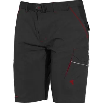 Pánské kraťasy Kraťasy ISSA BOOM softshellové šedá XL