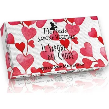 Koupelová kosmetika Florinda, Itálie Florinda - Mýdlo 100 g Cuore Rampicante