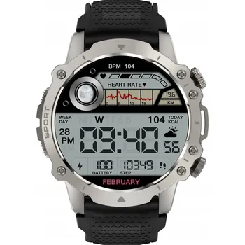 Chytré hodinky Kiano Watch KW-SS Silver - Elegantní chytré hodinky s funkcí volání