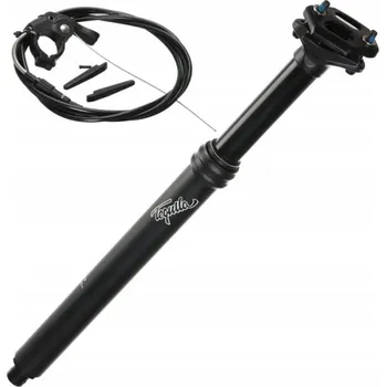 Sedlovka Sedlovka Zoom SPD-801N Alu 30,9x410mm, offset 100mm, černá matná