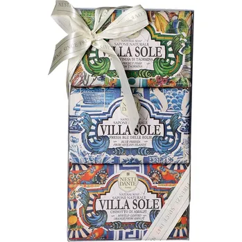 Mýdlo Nesti Dante Villa Sole dárková sada mýdel 3x250 g