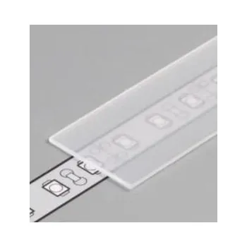 LED osvětlení STRONG StrongLumio krycí lišta E k profilu Cabi naklapávací/výsuvná průsvitná 2000mm