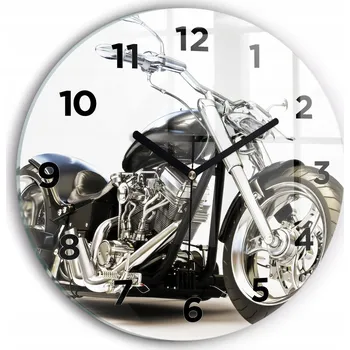 Hodiny Nástěnné hodiny Wallfluente černé 30 cm