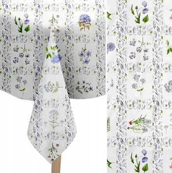 ubrus UBRUS S VOSKOVÝM POVRCHEM 140x400 cm SILNÝ, ODPUZUJE SKVRNY, NA KUCHYŇSKÝ STŮL - GOSIA