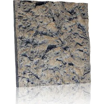 Dekorace do akvária Robby Pozadí Slim Rock 2 hnědé - modul 60x60cm