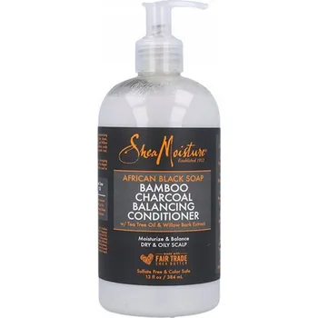 Kondicionér African Black Soap Bamboo Charcoal Shea Moisture (384 ml)