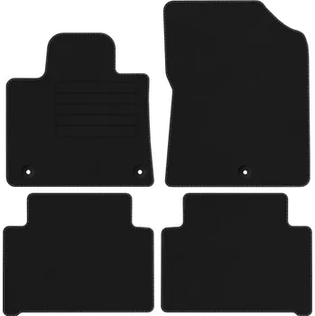 autokoberec Kobercové rohože Edecor velurové 4 ks