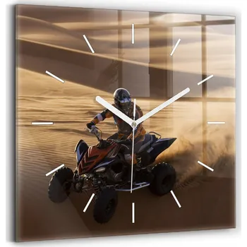 Hodiny Nástěnné hodiny Wallfluent černé 30 cm