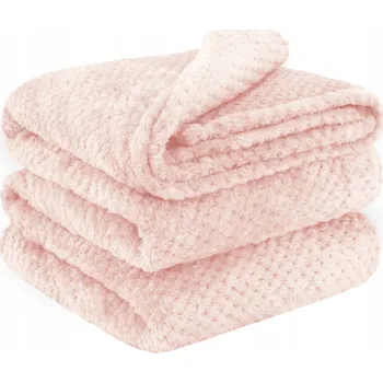 Prostěradlo Deka DOMAREX z mikrovlákna 200 cm x 220 cm růžová