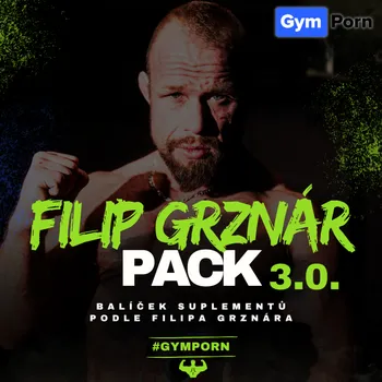 Fitness strava FILIP GRZNÁR PACK 3.0. + PODPISOVÁ KARTIČKA mango-ananas cookies cream