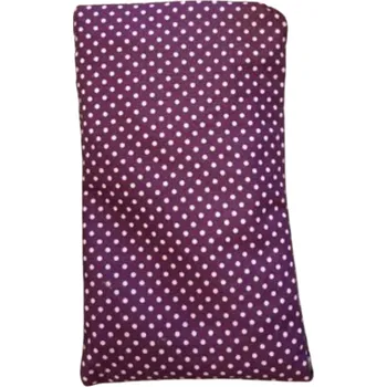 Dekorativní polštářek RV studio Louny s.r.o. Relaxační polštářek na oči s ametystem a levandulí