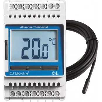 Termostat ETN4 1999 včetně kabelového čidla (termostat pro podl. topení, větracích syst., okap. žlabů)