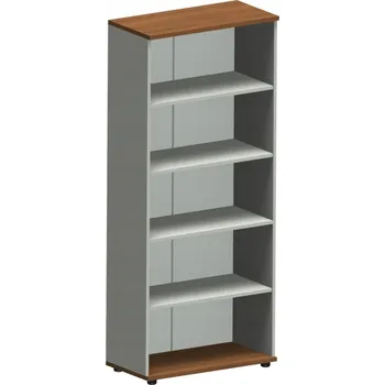 regál Regál Odnowa 80 x 186,7 x 40 cm ořech