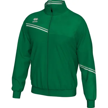 Pánská mikina ERREA´ ERREA ELTON Unisex mikina BARVA: zelená - šedá - bílá, Velikost: XS Unisex mikina se stojacím límečkem na zip, tepelná izolace, sportovní design