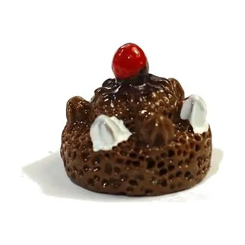 Dětské navlékací korálky Mini dortík 12mm 1ks