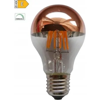 Žárovka ACA Lighting LED FILAMENT E27 DIM A60 červená zlatá 8W 2700K 230V 900lm RA8