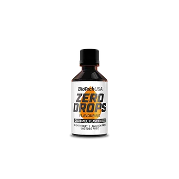 Sladidlo BioTech Zero Drops 50 ml tmavá čokoláda