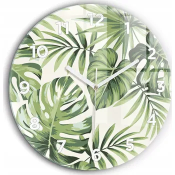 Hodiny Nástěnné hodiny Wallfluent zelené 60 cm