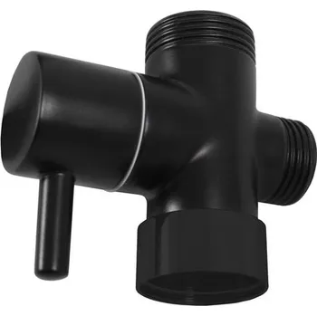 Vodovodní baterie Keramický přepínač ke sprchovým tyčím - černá matná, Černá - matná MD0629CMAT, RAV Slezák