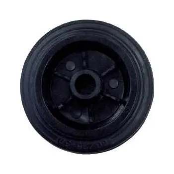 Nábytkové kování RAPI-TEC Kolečko plastový disk d100mm/70 kg 256140