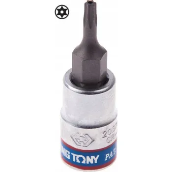 Bit Nástavec 1/4" s Torx bit s otvorem T9 King Tony 203709