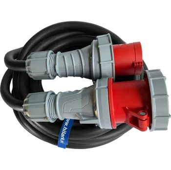 Napájecí kabel Prodlužovací Kabel zahradní, jednoduchý Hilark 5 m 1 ks zásuvek, černý