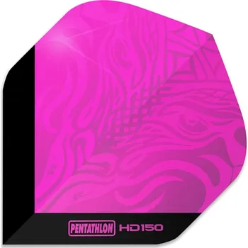 Příslušenství pro šipky Pentathlon Letky HD150 - Metallic - Pink PNT2037
