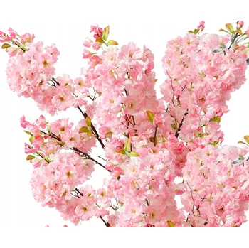 umělá květina Divoká Višeň Kvetoucí Jabloň Jabloňka Umělé Květy 110cm
