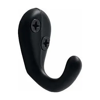 Půlvěšák P16 33x18/26mm ČERNÝ MAT