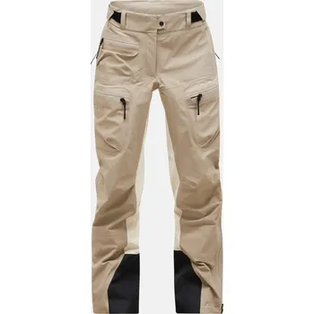 Dámské kalhoty KALHOTY PEAK PERFORMANCE W VISLIGHT GORE-TEX C-KNIT PANTS AVID BEIGE