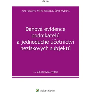 Daňová evidence podnikatelů a jednoduché účetnictví neziskových subjektů, 4. vydání