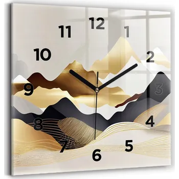 Hodiny Nástěnné hodiny Wallfluent, vícebarevné, 30 cm