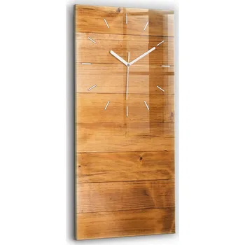 Hodiny Nástěnné hodiny Wallfluent, odstíny hnědé, 30 cm